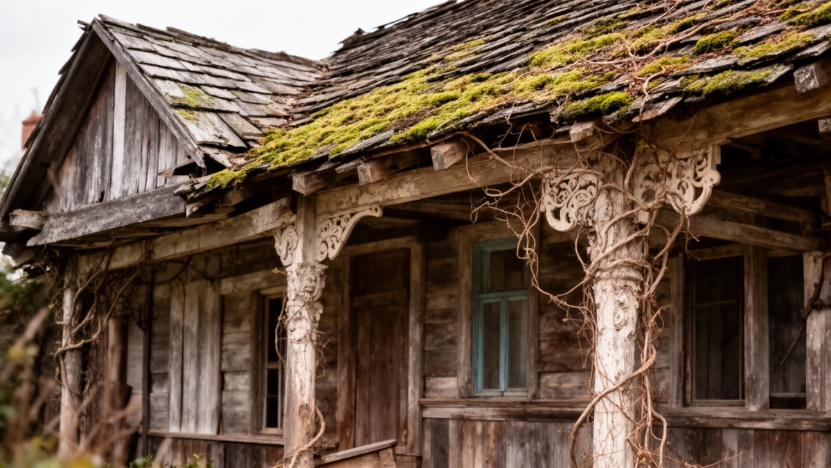 jak wyremontować stary drewniany dom