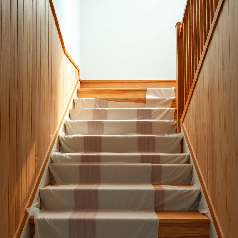 Jak zabezpieczyć schody drewniane przed remontem