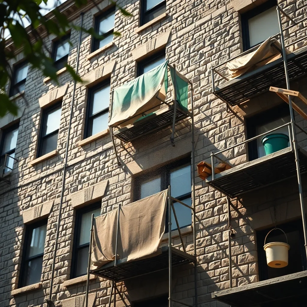 Remont elewacji kamienicy koszt