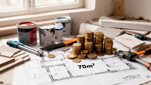 Ile kosztuje remont mieszkania 70m2
