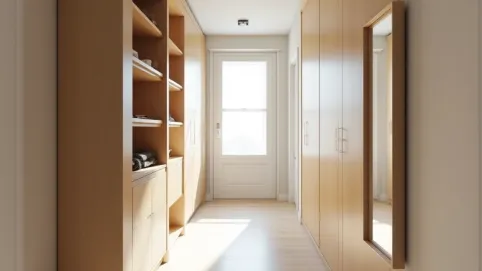 jak wyremontować mały przedpokój