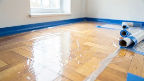 Jak zabezpieczyć parkiet przed remontem