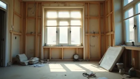 Perspektywa mieszkania do remontu